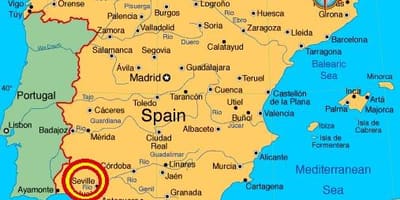 سویا espana نقشه